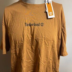 Timberland Men's Short Sleeve Yellow T-Shirt A6BAP-P47 ALL SIZES